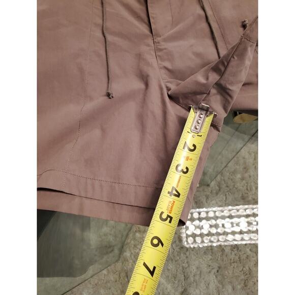 Sonoma Women's Solid Gray Cotton Pull On Mid Rise Straight Fit Bermuda Short 16 - Picture 11 of 12